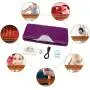 Uttiny Far Infrared Sauna Blanket, 70.8x31.4 Inches 110V 2 Zone Waterproof Detoxification Blanket with Safety Switch Used As Home Sauna for Body Shape Slimming Fitness (Purple) Uttiny Far Infrared Sauna Blanket, 70.8x31.4 Inches 110V 2 Zone Waterproof Detoxification Blanket with Safety Switch Used As Home Sauna for Body Shape Slimming Fitness (Purple)