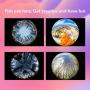 Phone Camera Lens, 6 lenses+ LED Light+ Remote Shutter+ Tripod, 18X Telephoto Zoom/Wide angle/Macro/Fisheye/CPL/Kaleidoscope camera lens kit for iPhone Xs X XR 8 7 6 Plus Samsung and Android