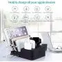 Ocim 6 Port USB Charging Station,Multiple Devices Desktop Charger Docking Organizer Compatible for Airpods Apple iWatch iPhone iPad Tablets and Smart Cell Phones Ocim 6 Port USB Charging Station,Multiple Devices Desktop Charger Docking Organizer Compatible for Airpods Apple iWatch iPhone iPad Tablets and Smart Cell Phones