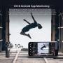 3-Axis Pocket Handheld Gimbal Stabilizer with UHD 4K Camera for Vlog YouTube Live Video Recording with Zero Delay Autofocus POV All Follow Mode Time-Lapse Sync Motion (Feiyu-Pocket-Handheld-Gimbal)