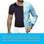 Mens Compression Shirt Undershirt Slimming Tank Top Workout Vest Abs Abdomen Slim Body Shaper
