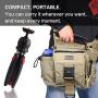 Regetek Camera Tripod with Wireless Remote, Phone GoPro Mount,Mini Tabletop Travel vlogging Tripod Stand for Phone Webcam,GoPro Action Cam/DSLR Canon Nikon Sony