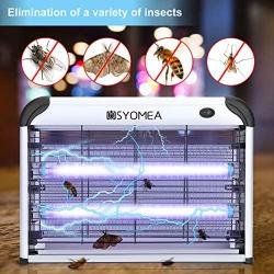 Bug Zapper, Electric Mosquito Zapper, Fly Trap for Mosquito , Fly , Moth , Wasp , Beetle & Other Pests, Indoor Insect Killer with 20W Mosquito Light Bulb for Indoor Residential & Commercial