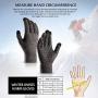 TRENDOUX Winter Gloves for Men and Women - Upgraded Touch Screen Anti-Slip Silicone Gel - Elastic Cuff - Thermal Soft Wool Lining - Knit Stretchy Material