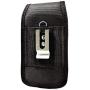 Wonderfly Vertical Pouch for Flip Phone or Smartphone Up to 4.25x2.25x0.85 Inch in Dimensions, a Heavy Duty Rugged Nylon Canvas Carrying Case with Belt Clip, Hook-and-Loop Fastener