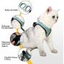 Heywean Cat Harness and Leash - Ultra Light Escape Proof Kitten Collar Cat Walking Jacket with Running Cushioning Soft and Comfortable Suitable for Puppies Rabbits