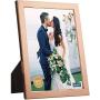 decanit 8x10 Picture Frames Rose Gold Metal Photo Frames for Tabletop Display and Wall Decoration-Best Gifts for Family