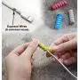 Lightning Charger Cable Saver | MacBook iPhone Micro USB Protector | PC/Notebook Charging Cable Saver. Snug Fit for All Cell Phones, (Multi Color) Lightning Charger Cable Saver | MacBook iPhone Micro USB Protector | PC/Notebook Charging Cable Saver. Snug Fit for All Cell Phones, (Multi Color)