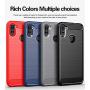 Galaxy A11 case,Samsung A11 case,with HD Screen Protector,MAIKEZI Soft TPU Slim Fashion Non-Slip Protective Phone Case Cover for Samsung Galaxy A11(Black Brushed TPU)