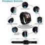 Smart Watch,Smartwatch for Android Phones, Smart Watches Touchscreen with Camera Bluetooth Watch Phone with SIM Card Slot Watch Cell Phone Compatible Android iOS Samsung Phones Men Women