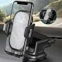 Car Cell Phone Holder Dashboard - BEYYON 2 in 1 Dash Windshield Air Vent Car Phone Mount for iPhone 11 Pro Xs Max XR X 8 7 6s Plus SE, Galaxy S10 5G S10+ S10e S9, Note 10, LG G8, Pixel, HTC
