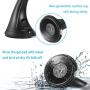 Windshield Car Mount Holder – Getron Universal Windshield Dashboard Cell Phone Cradle with One Click Release for iPhone Xs MAX XR X 8 SE Samsung Galaxy S9 Plus S8 Note 9 and Most Smartphones – Black