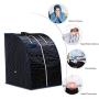 KUPPET 2020s Newest Portable Folding steam Sauna Room 2L Single-use Home Sauna spa, Weight Loss Through Chair, Remote Control, steam Pot, Foot pad, mat (Black)