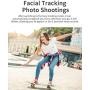 Tracking Holder,Selfie Stick 360°Rotation Auto Face Object Tracking Smart Shooting Camera Phone Mount, Vlog Shooting Smartphone Mount Holder Compatible to Andriod iOS