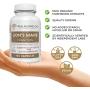 Lions Mane Mushroom Cognition Capsules 120 Caps each, Organic Lions Mane Mushroom Powder Extract Capsules Brain Supplement, 60Day Supply Organic Mushroom Supplement Brain Vitamins Focus Supplement