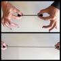 TwistieMag Strong Magnetic Twist Ties - The Total Eclipse Collection - Jet Black 6 Pack - Super Powerful Unique Solution For Cable Management, Hanging & Holding Stuff, Fidgeting, Or Just For Fun!