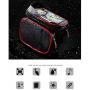 Tckoudai Bicycle Bag, Upper Tube Bag Waterproof Mountain Bike Front Beam Bag Mobile Phone Bag Riding Bag Equipment Accessories