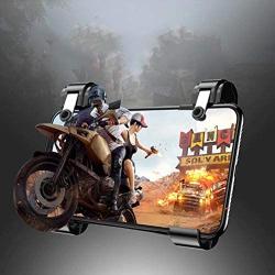 ZZRH Shooting Controller Pubg Mobile L1 r1 Phone Joystick Gaming for Smartphone Trigger Game L1R1 iPhone Button iOS Gamepad(PUBG Fortnite Mobile Triggersi)