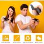 12 Pieces Mobile Game Finger Sleeve Controller Breathable Anti-Sweat Smooth Touch Screen Finger Protector, 0.5 mm Silver Fiber Finger Sleeve for Mobile Phone Games