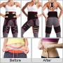 Zodight High Waist Trainer Thigh Trimmer, 3 in 1 Body Shaper Weight Loss Butt Lifter, Workout Fitness Slimming Sweat Band Waist Support for Women