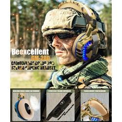 Camo Pro Stereo Gaming Headset for PS4 Xbox One PC, All-Cover Over Ear Headphones Deep Bass Surround Sound with360° Noise Canceling Mic & LED Light for Nintendo Switch Mac Laptop (Camouflage)