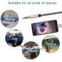 [Apple MFi Certified] iPhone to 3.5mm Car AUX Cable, [3.3FT/1M] Lightning to 3.5mm Audio Stereo Nylon Cord Compatible for iPhone 11/11 Pro/XS/XR/X 8 7, iPad to Home Stereo, Speaker, Headphone (Sliver)