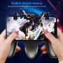 DDDF Mobile Game Controller，Mobile Game Controller for PUBG/Call of Duty/Fotnite Gaming Grip Gamepad Mobile Controller Trigger for 4.5-6.5" iOS Android Phone