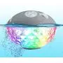 Pool Speaker with Colorful Lights, Floating Bluetooth Speaker IPX7 Waterproof,Built-in Mic,Crystal Clear Stereo Sound Speakers Bluetooth Wireless 50ft Range for Home Shower Pool Outdoor Travel (Gray) Pool Speaker with Colorful Lights, Floating Bluetooth Speaker IPX7 Waterproof,Built-in Mic,Crystal Clear Stereo Sound Speakers Bluetooth Wireless 50ft Range for Home Shower Pool Outdoor Travel (Gray)