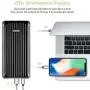 Zendure 45W Power Delivery Portable Charger A6PD 20100mAh Ultra-Durable PD Power Bank with USB-C Input/Output, External Battery for MacBook Pro, iPhone, Black Zendure 45W Power Delivery Portable Charger A6PD 20100mAh Ultra-Durable PD Power Bank with USB-C Input/Output, External Battery for MacBook Pro, iPhone, Black