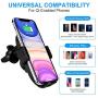 Wireless Car Charger TOOVREN Phone Mount Auto Clamping Fast Qi iPhone Car Charger Air Vent/Cup Holder for Car 10W Charging for iPhone 11/11 Pro Max/X/XR/8/7Plus,Samsung Note10+/s9,Google Pixel