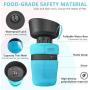 lesotc Pet Water Bottle for Dogs, Dog Water Bottle Foldable, Dog Travel Water Bottle, Dog Water Dispenser, Lightweight & Convenient for Travel BPA Free lesotc Pet Water Bottle for Dogs, Dog Water Bottle Foldable, Dog Travel Water Bottle, Dog Water Dispenser, Lightweight & Convenient for Travel BPA Free