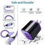 Charging Block, Wall Plug with Android Phone Cable Micro USB Cords Compatible for LG G4/G4 Stylus/G3/G3 Stylus/G2 /Stylus 3/Stylus 2,LG K50S K50 K40S K40 K30 K20/K20 V/K10 K8x K7,LG Q60 V10 Q6 Q60 W30