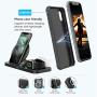 Latest 2020 Wireless Charger,Luffyhh 3 in 1 Qi-Certified Wireless Charging Station for AirPods Pro Apple Watch Series 5/4/3/2/1,Fast Wireless Charging Stand for iPhone 11 Pro/11 Pro Max/XS Max/XR/X