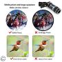 Phone Camera Lens,5 in 1 Cell Phone Lens Kit - 12x Telephoto Lens+4K HD Wide Angle Lens+Fisheye Lens+Macro Lenses（2ps） with Durable Aerospace Aluminum housing for iPhone and More