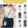 Phone Lanyard Universal Crossbody Cell Phone Lanyards Multifuctional Nylon Patch Adjustable Shoulder Neck Strap Compatible with Most Smartphones (Purple) Phone Lanyard Universal Crossbody Cell Phone Lanyards Multifuctional Nylon Patch Adjustable Shoulder Neck Strap Compatible with Most Smartphones (Purple)
