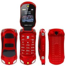 Sports Car Model F15 Mini Flip Phone Dual SIM Card MP3 Backup Phone Best For Kid