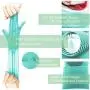 FecPecu Pet Grooming Gloves, Dog Bathing Shampoo Gloves with High Density Teeth, Silicone Hair Removal Gloves with Enhanced Five Finger Design for Dogs, Cats FecPecu Pet Grooming Gloves, Dog Bathing Shampoo Gloves with High Density Teeth, Silicone Hair Removal Gloves with Enhanced Five Finger Design for Dogs, Cats