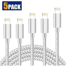 iPhone Charger Lightning Cable Charger MFi Certified High-Speed Charging Cord Lightning to USB A iPhone Charger Cable