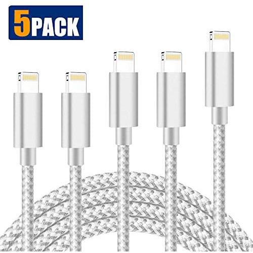 iPhone Charger Lightning Cable Charger MFi Certified High-Speed Charging Cord Lightning to USB A iPhone Charger Cable