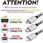 Micro USB Cable, 10ft 3 Pack Extra Long Charging Cord Nylon Braided High Speed Durable Charging USB Charger Android Cable for Samsung Galaxy S7 Edge S6 S5,LG G4,HTC,Android Phone