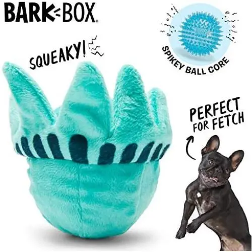 Barkbox Dog Squeak Toys | Stuffed and Plush Chew Toys | Durable for Tug and Fetch | Interactive Toys and Balls for Small/Medium/Large Dogs