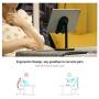 Phone Stand for Desk, Cell Phone Stand Adjustable Desk Phone Holder Tablet Holder Phone Dock (Black)