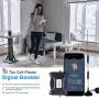 AT&T Cell Phone Signal Booster 4G LTE Band 12/17 US Cellular T-Mobile 700Mhz FDD ATT Cell Signal Booster Amplifier AT&T Cell Phone Booster Repeater for Home ATT Mobile Signal Booster with Antennas kit