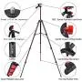 Tablet Tripod 53 inch iPad Tripod Aluminum Smartphone Tripod for iPhone iPad Pro Camera Mobile Phone Lightweight Travel Selfie Stand Tripod Black Tablet Tripod 53 inch iPad Tripod Aluminum Smartphone Tripod for iPhone iPad Pro Camera Mobile Phone Lightweight Travel Selfie Stand Tripod Black