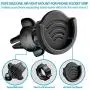 Air Vent Phone Holder for Socket Mount, pop-tech 360° Rotation Vent Clip Car Mount Silicone with Adjustable Switch Lock for Collapsible Grip/GPS Navigation & 3M Sticky Adhesive for Expanding Stand Air Vent Phone Holder for Socket Mount, pop-tech 360° Rotation Vent Clip Car Mount Silicone with Adjustable Switch Lock for Collapsible Grip/GPS Navigation & 3M Sticky Adhesive for Expanding Stand
