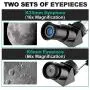 MAXLAPTER Telescope for Kids and Beginners, 70mm Travel Refractor Telescope for Astronomy with Adjustable Tripod, Smartphone Adapter, Camera Shutter Wire Control, Backpack MAXLAPTER Telescope for Kids and Beginners, 70mm Travel Refractor Telescope for Astronomy with Adjustable Tripod, Smartphone Adapter, Camera Shutter Wire Control, Backpack
