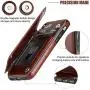 OT ONETOP iPhone 8 Wallet Case with Card Holder, iPhone 7 Case iPhone SE(2020) Wallet Premium PU Leather Kickstand Card Slots,Double Magnetic Clasp and Durable Shockproof Cover 4.7 Inch(Brown)