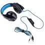 KOTION Each G2000 Over-Ear Game Headphone Headset Earphone Headband with Stereo Bass LED Light for PS4 PC Computer Laptop Mobile Phones Game - Blue