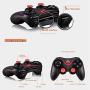 BISOZER S3 Bluetooth Gamepad Wire Wireless Rechargeable Game Controller Support for Smart Phone,Pad,TV,TV Box with Android Platform 3.2 and Above