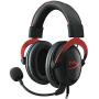 HyperX Cloud II Gaming Headset - 7.1 Surround Sound- Red (KHX-HSCP-RD) with HyperX Alloy Core RGBMembrane Gaming Keyboard Comfortable Black - Bundle
